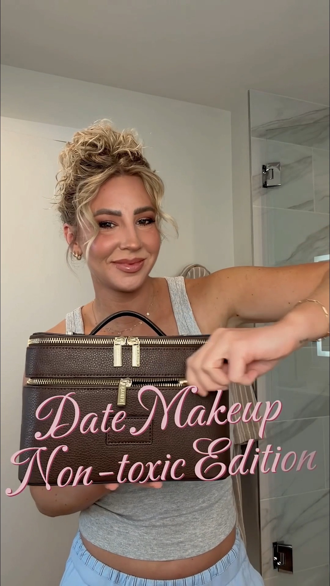 First date makeup tutorial, non-toxic makeup edition 

#LTKgrwm #LTKBeauty