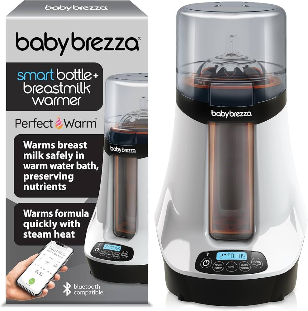 Baby Brezza Smart Baby Bottle Warmer, Breastmilk Warmer + Defroster - Only Brand with Different T... | Amazon (US)