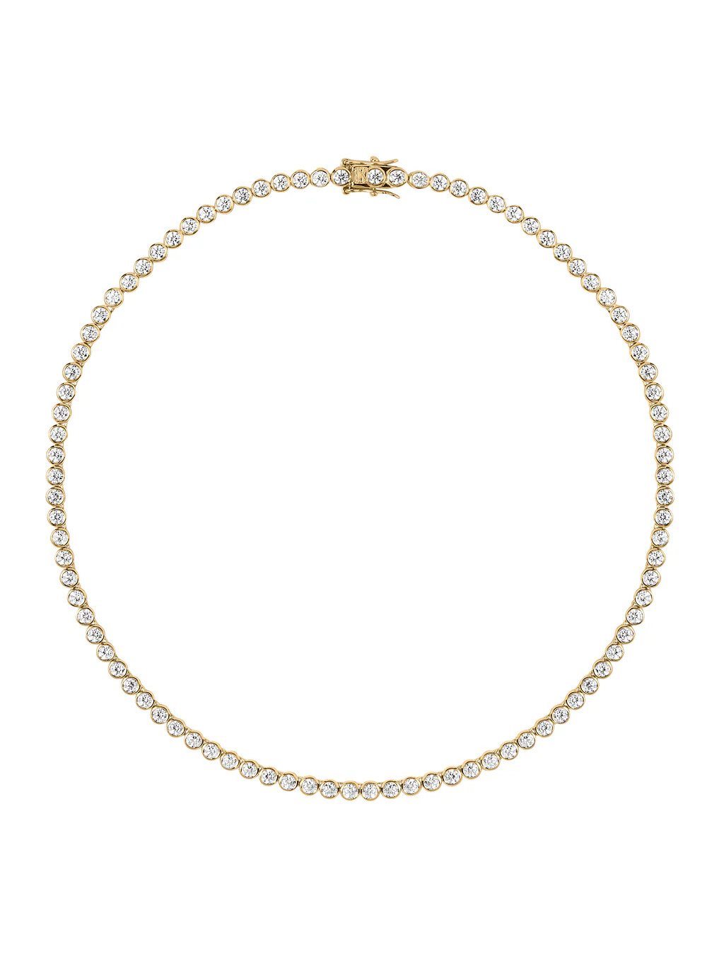 JAMES BEZEL RIVIÈRE NECKLACE IN MOISSANITE | Dorsey