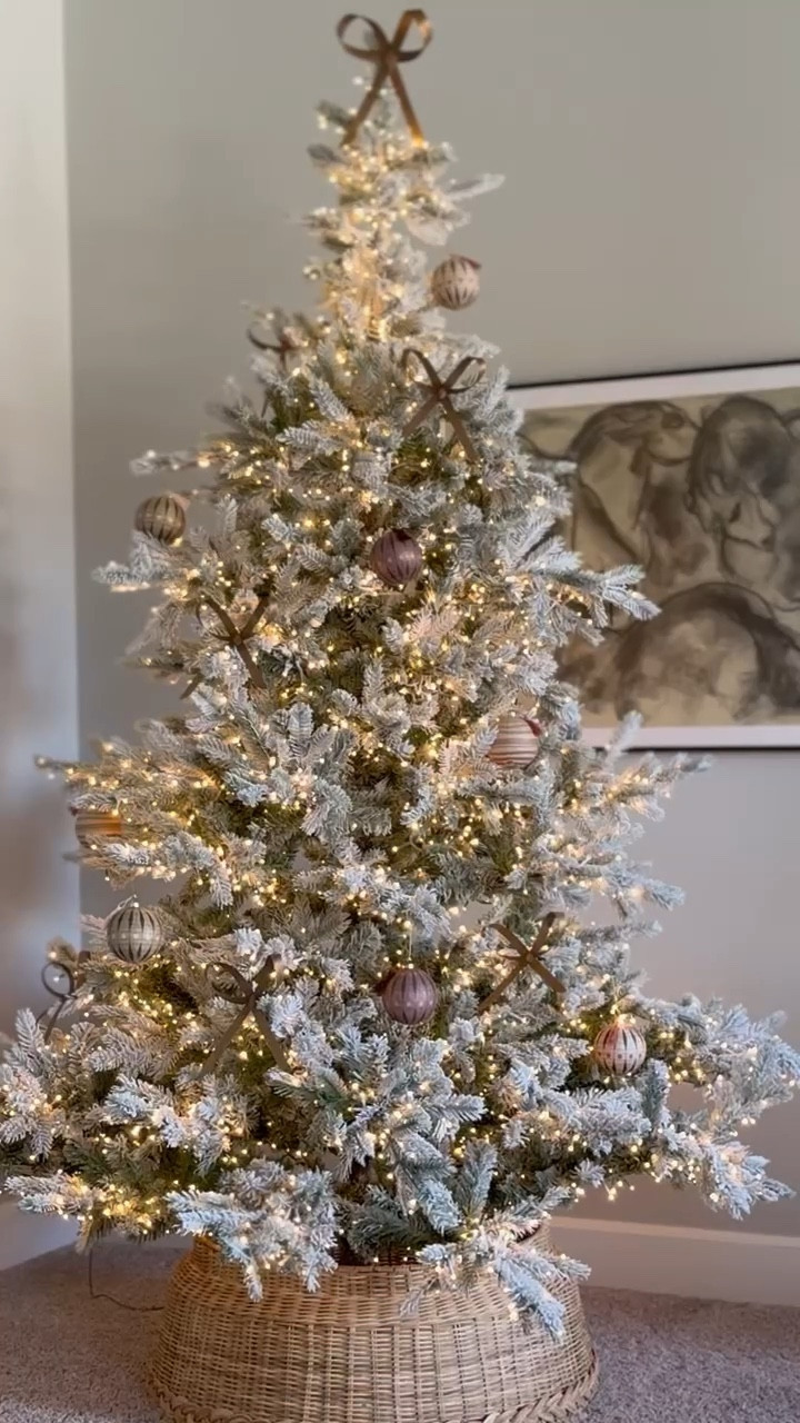 My snowy 7ft spruce tree that sparkles is now ONLY $254!!! Marked down originally from $845. This tree is beautiful with 5500 warm white lights and 8 different twinkle effects! 

#LTKHoliday #LTKHome #LTKSaleAlert