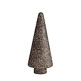 Creative Co-Op 4-1/4" Round x 10-3/4"H Glass Tree w/Seed Beads, Oxidized Pewter Finish Figures an... | Amazon (US)