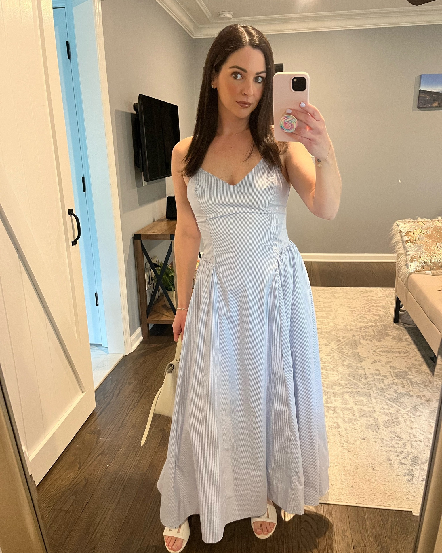 Memorial Day weekend = officially dress season ☀️👗 Sharing some of my favorite summer dress finds lately — from easy throw-on maxi dresses to flattering midi styles, casual everyday dresses, and the kind of pieces you’ll want to wear on repeat all summer long 



3 reasons why I can’t stop wearing this sundress ☀️ This lightweight cotton midi dress is officially my go-to summer outfit because it’s breathable, flattering, and actually practical. The airy cotton fabric keeps me comfortable on those hot, sweaty summer days, the midi length is petite-friendly (I’m 5’3” and didn’t need to hem it!), and it works perfectly with both sandals and heels for an easy day-to-night look. And yes… it has pockets 🙌



If you’ve been looking for the perfect versatile summer dress that’s comfortable, stylish, and easy to throw on for vacations, brunch, errands, or date night, this is it. 



Wearing a size 6!



 
@Aritzia 
#SummerDress #aritziadress #MidiDress #PetiteFashion #SummerOutfits #LTKStyle #SummerDress #MidiDress #PetiteStyle

#LTKmomlife #LTKTravel #LTKPetite
