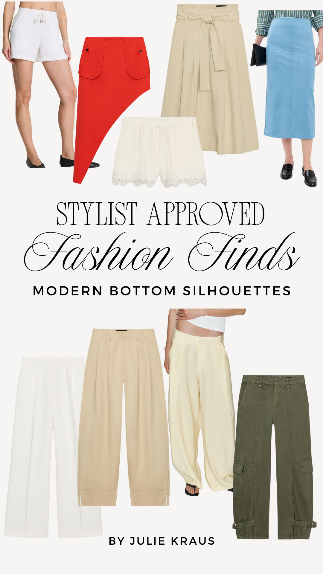 My top picks for bottoms with the most modern silhouettes this season. I love these for updating your look without starting your wardrobe over. Modern Bottom Silhouettes • Spring Bottoms 2026 • Stylist Approved Bottoms 

 #LTKSeasonal #LTKOver40