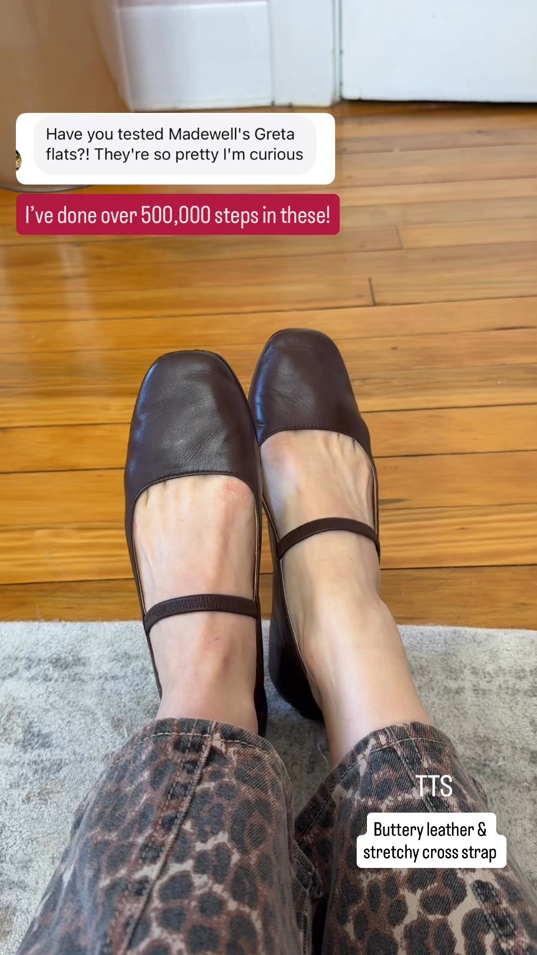 Madewell Greta flats on rare 20% off!
Buttery leather stretchy strap runs tts


#LTKShoeCrush #LTKSaleAlert #LTKxMadewell