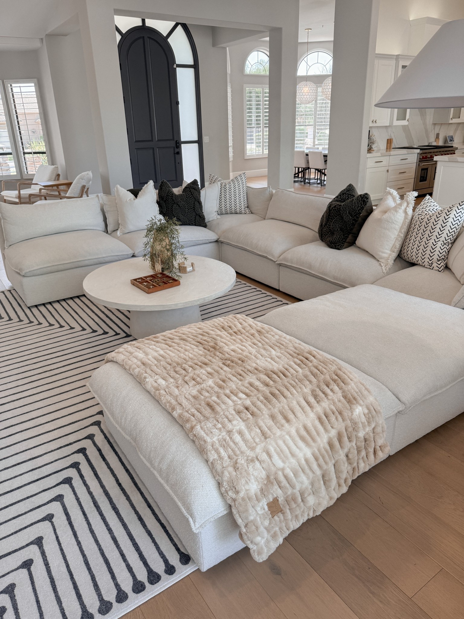 Cozy neutrals • Just added the softest blanket & it perfectly completes the space

Code “ashhalvorson” gets you 35% off the blanket 🫶🏼

#familyroom #lolablankets #cozy  

#LTKautumn #LTKHome #LTKSaleAlert