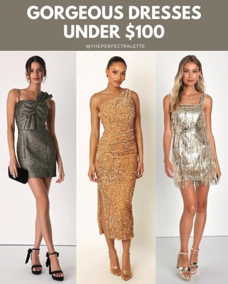 Gorgeous Dresses Under $100 - holiday party dress

#bridesmaids #bridesmaiddress #bridesmaiddresses #lulus #abercrombie #holiday #holidayparty #holidaydress 
#gold #goldholiday #golddress #holidaypartydress #hostess  #holidayhostess #holidayhostessdress #weddingguestdress #lulusdress

#LTKwedding #LTKparties #LTKHoliday