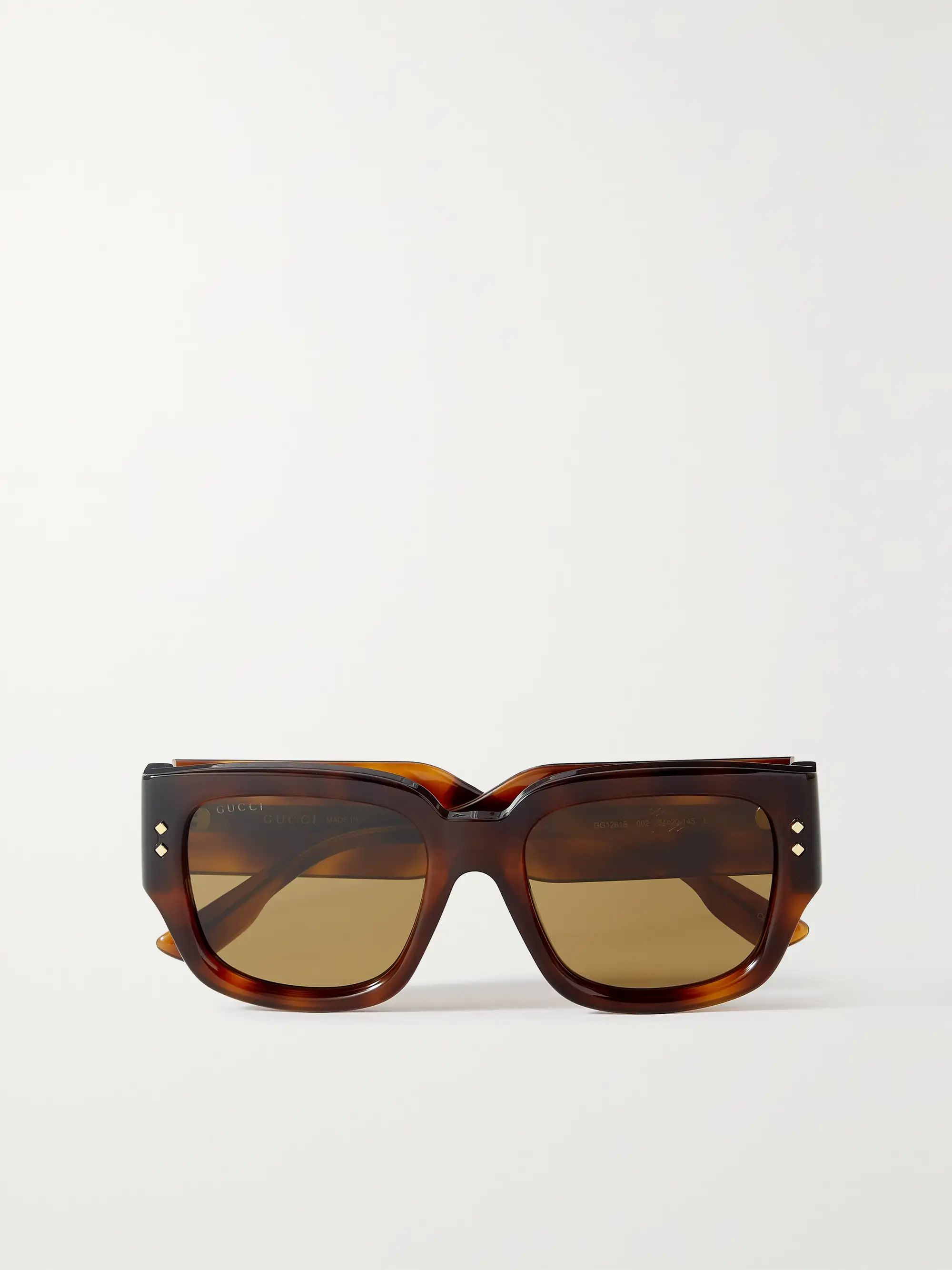 Nouvelle Vague square-frame tortoiseshell acetate sunglasses | NET-A-PORTER (UK & EU)