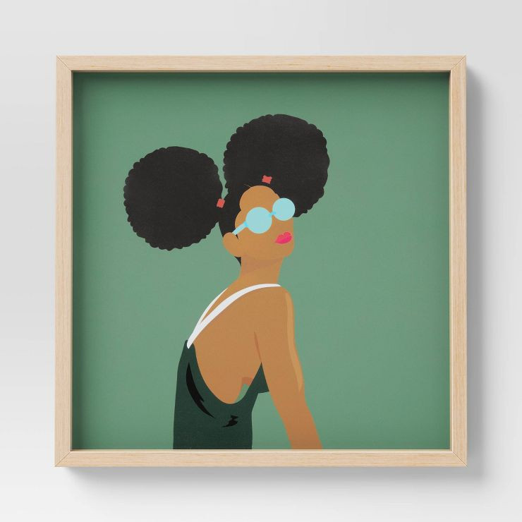 16" x 16" Puffs II PS Matte Paper Framed Wall Poster Print - Room Essentials™ | Target