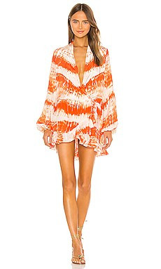 ROCOCO SAND Ilios Dress in Orange from Revolve.com | Revolve Clothing (Global)