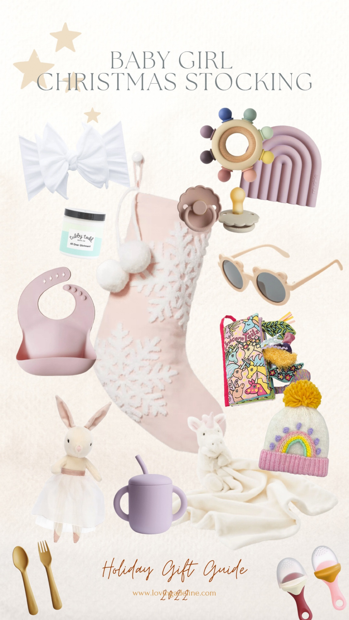 Baby girl Christmas stocking / stocking stuffers 

#LTKkids #LTKHoliday #LTKbaby