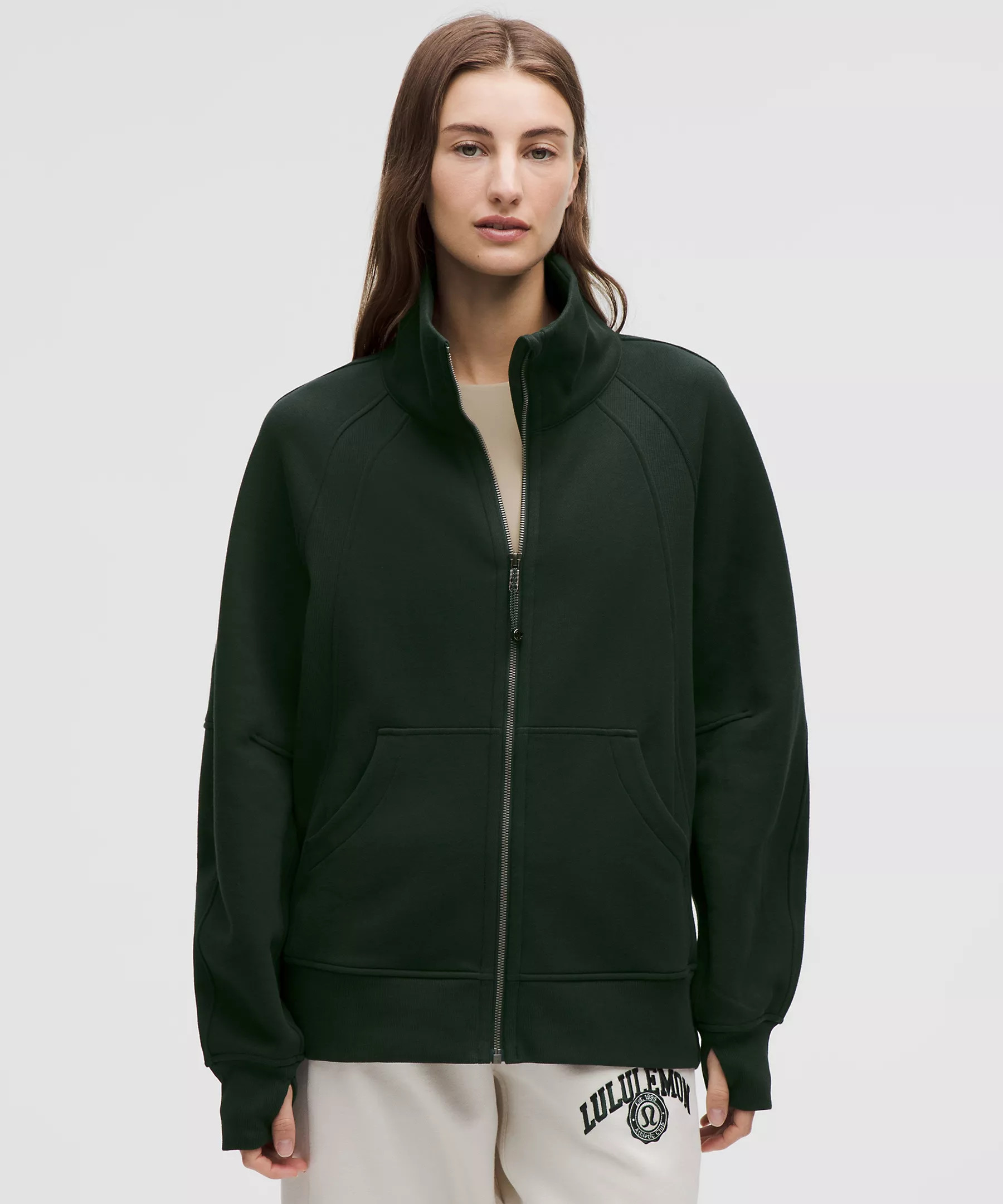 Scuba Oversized Funnel-Neck Full Zip | Lululemon (US)