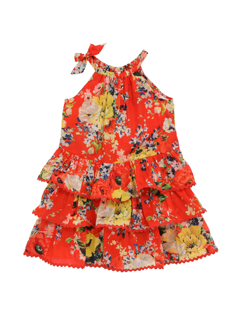 Alight Tiered Halter Dress | ZIMMERMANN (US, CA, EU, MENA)