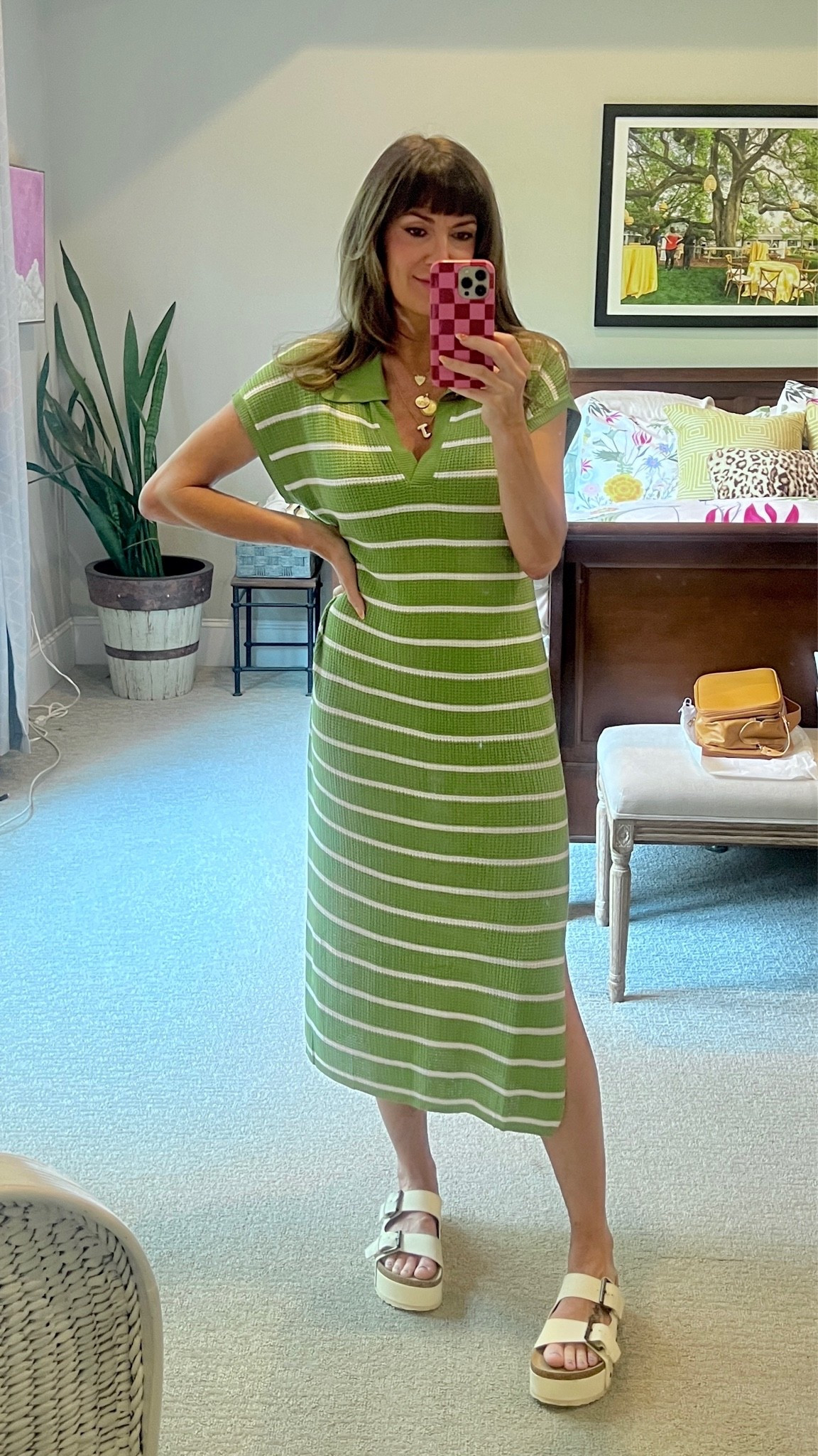 Amazon maxi lightweight sweater dress! So stretchy and comfy, with two side slits // wearing a small.

#LTKgrwm #LTKootd #LTKOver40
