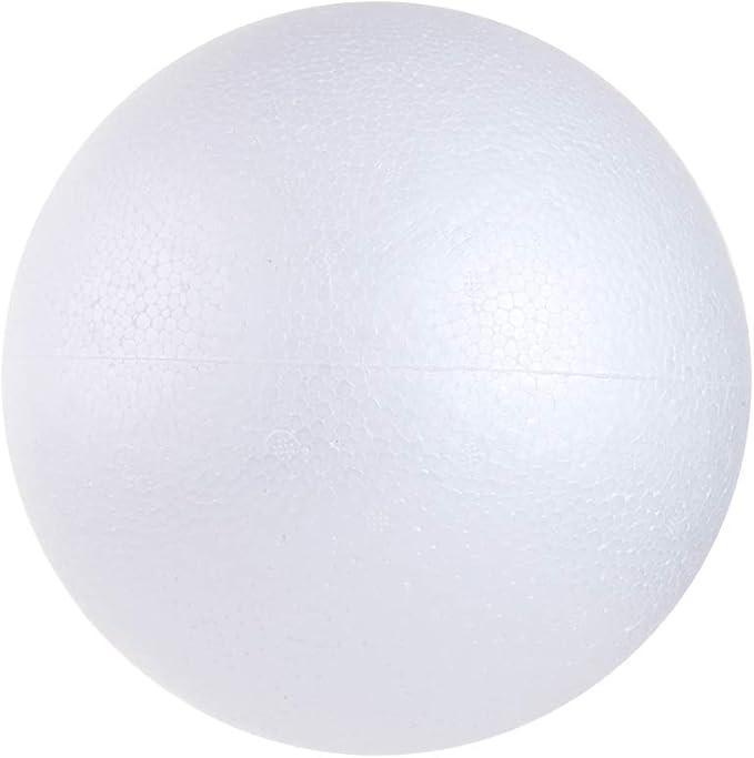 CCINEE 1PCS 7.9 Inch White Foam Balls Round Craft Foam Balls for Art, Craft, Household, School Pr... | Amazon (US)