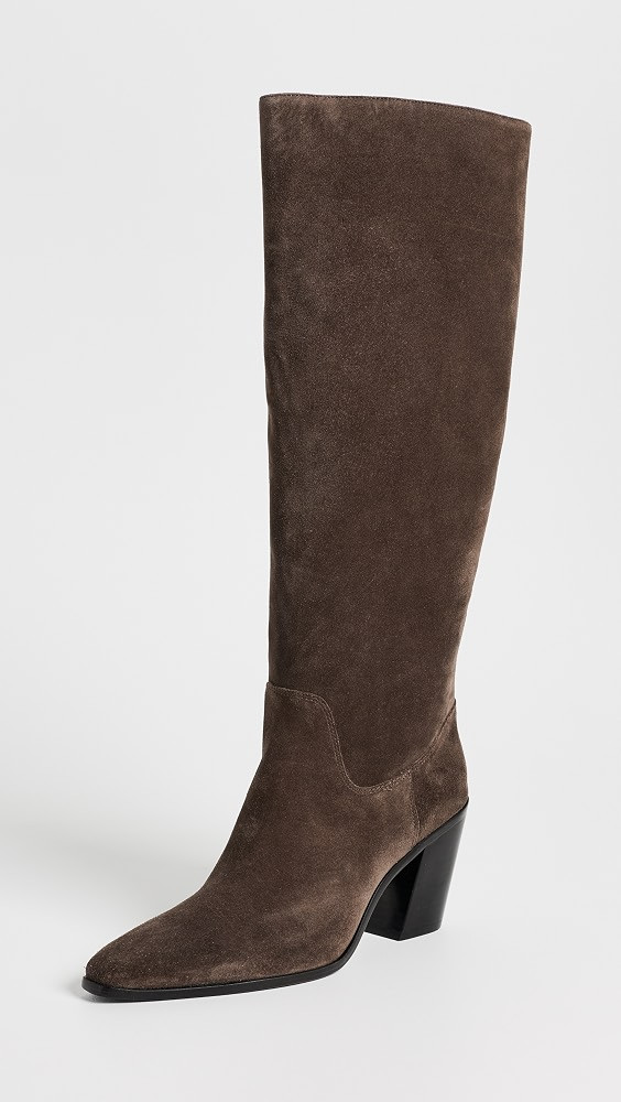 Dominique High Knee Suede Boots | Shopbop