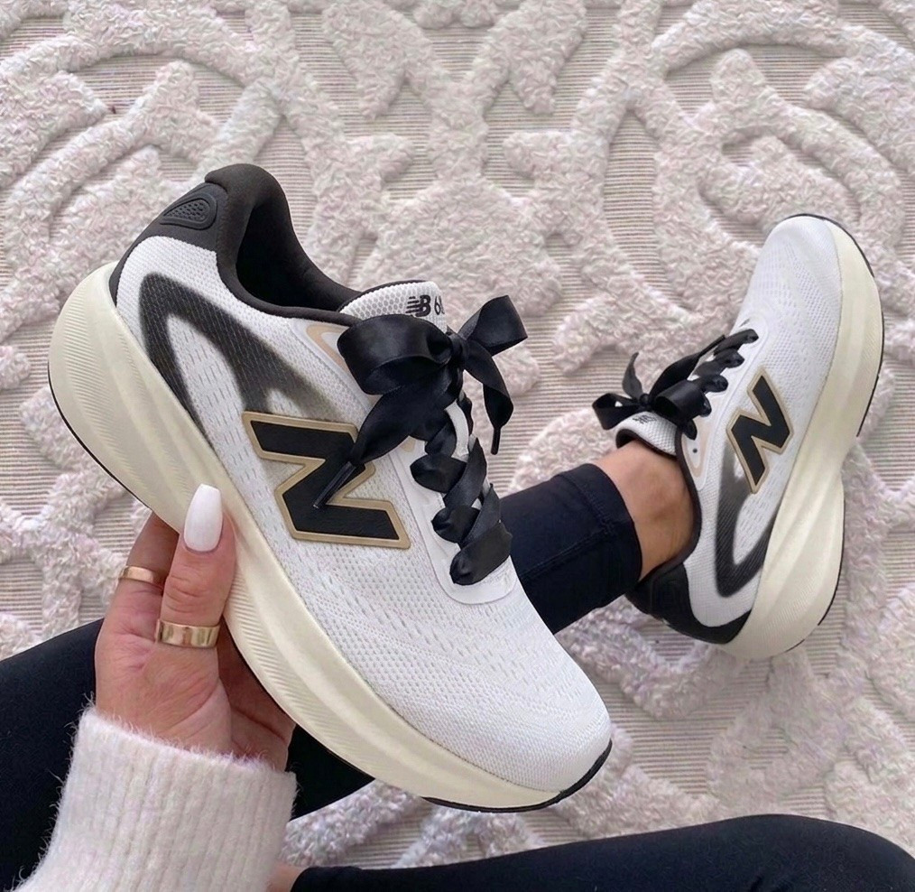 New balance sneakers now $50. Add to cart for discount