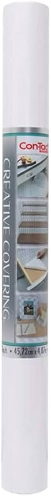 Con-Tact Brand Creative Covering Shelf Liner, 18" x 16', White | Amazon (US)