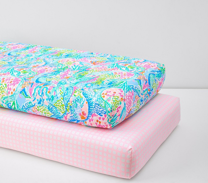Lilly Pulitzer Organic Crib Sheet Bundle - Set of 2 | Pottery Barn Kids