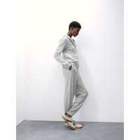 Autograph Women's Pure Cashmere Tapered Ankle Grazer Joggers - Grey Marl, Navy,Grey Marl,Cappuccino | Marks & Spencer (UK)