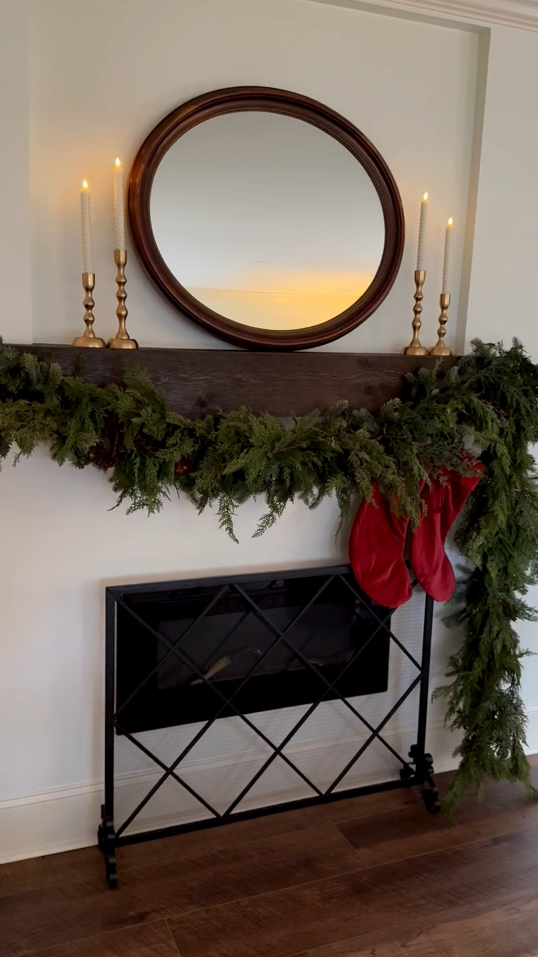 Started working on my mantel...

#LTKHome #LTKSeasonal #LTKHoliday