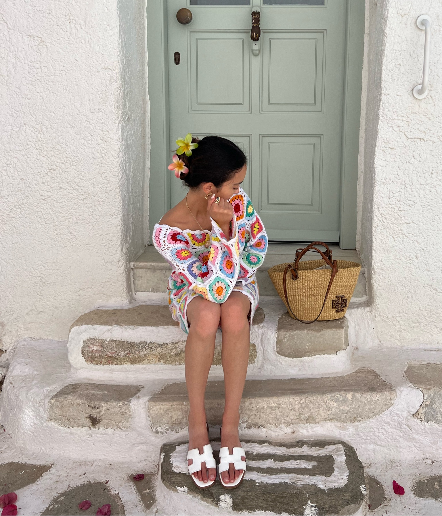 Hermes Sandal Dupe and flower claw clips

#LTKSeasonal #LTKShoeCrush