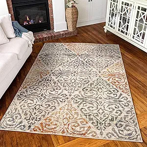 Simply Southern Cottage Belhaven Area Rug, 6' x 9', Multi | Amazon (US)