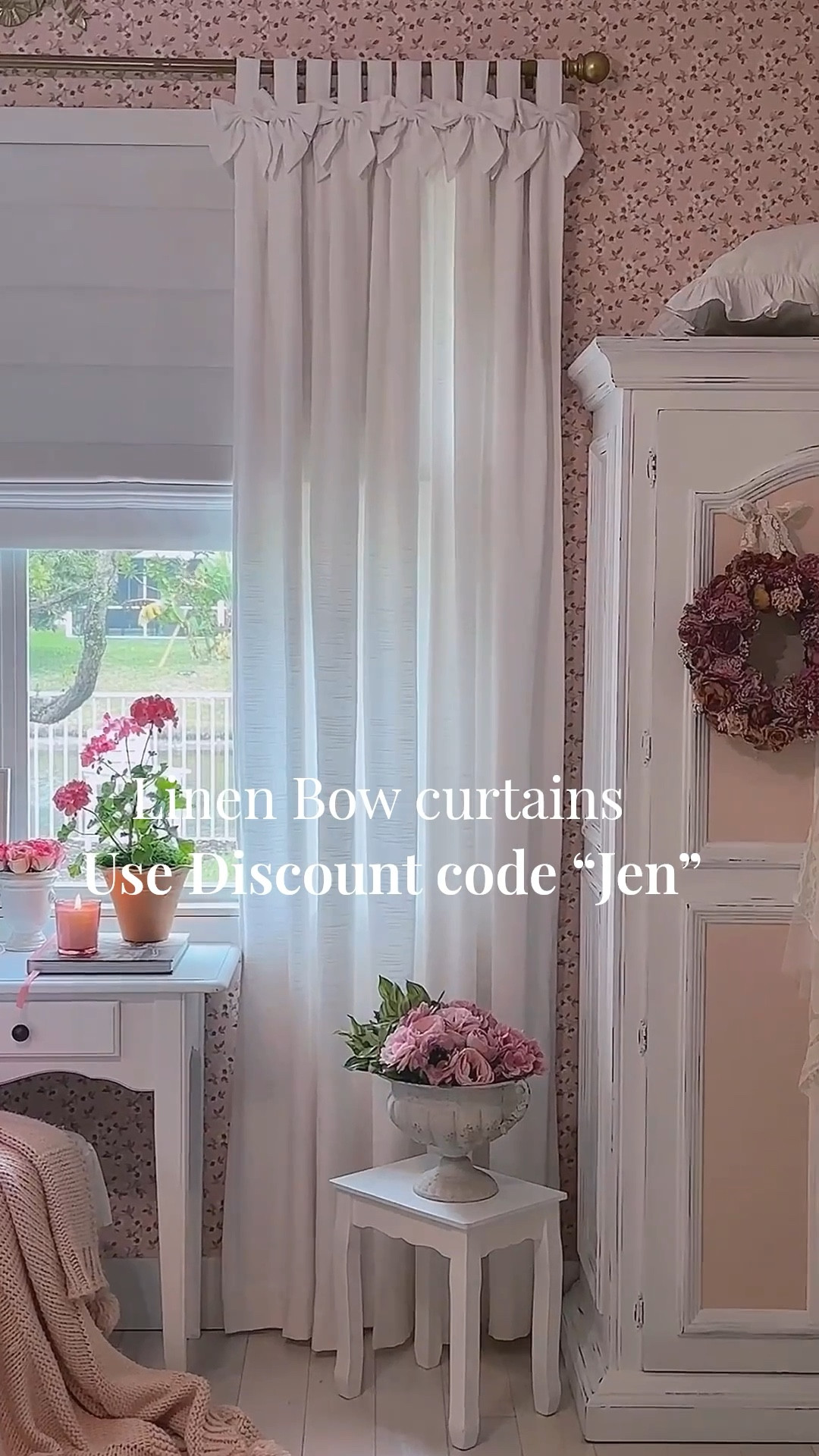 The prettiest curtains, you will ever see! Love the bows! Order and custom size to your windows. Be sure to use discount code “Jen” at checkout. 



#LTKActive #LTKHome #LTKSaleAlert