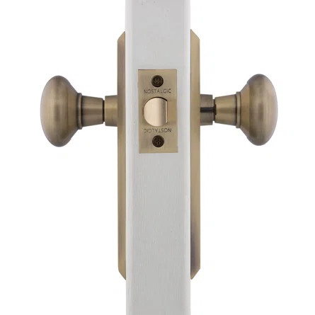 New York Plate with New York Door Knob | Wayfair North America