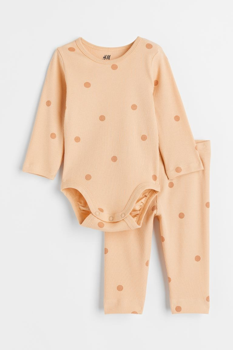 Ribbed Cotton Set | H&M (US + CA)