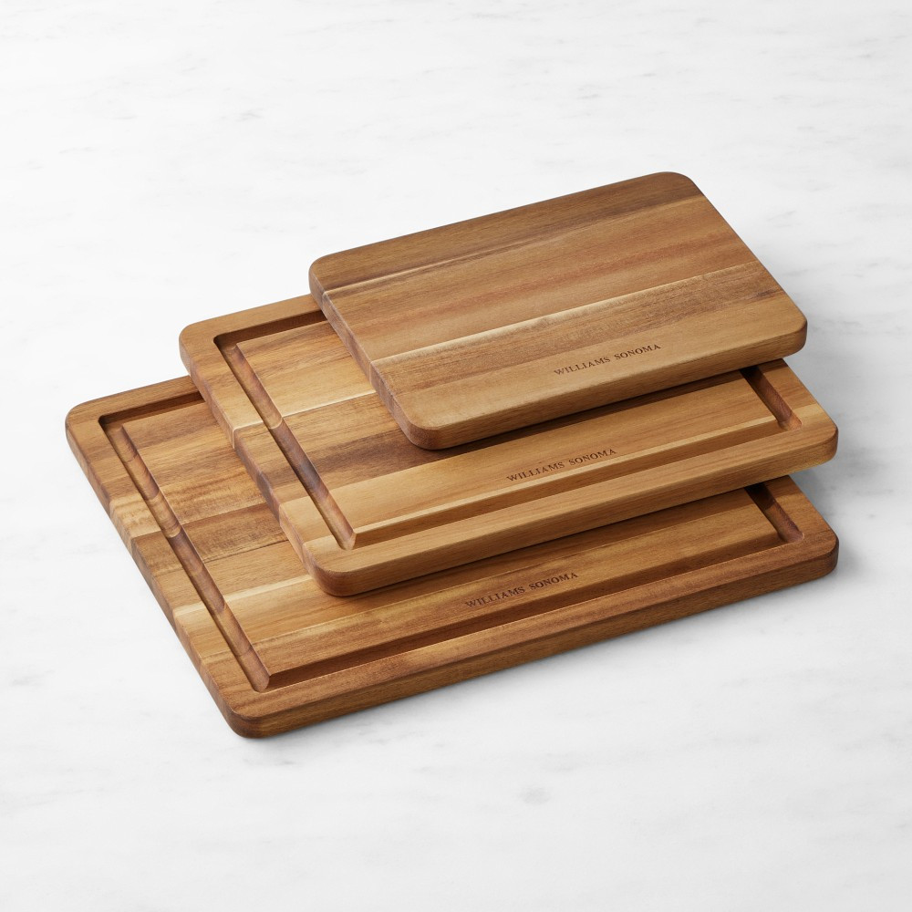 Williams Sonoma Cutting & Carving Boards, Set of 3, Acacia | Williams-Sonoma