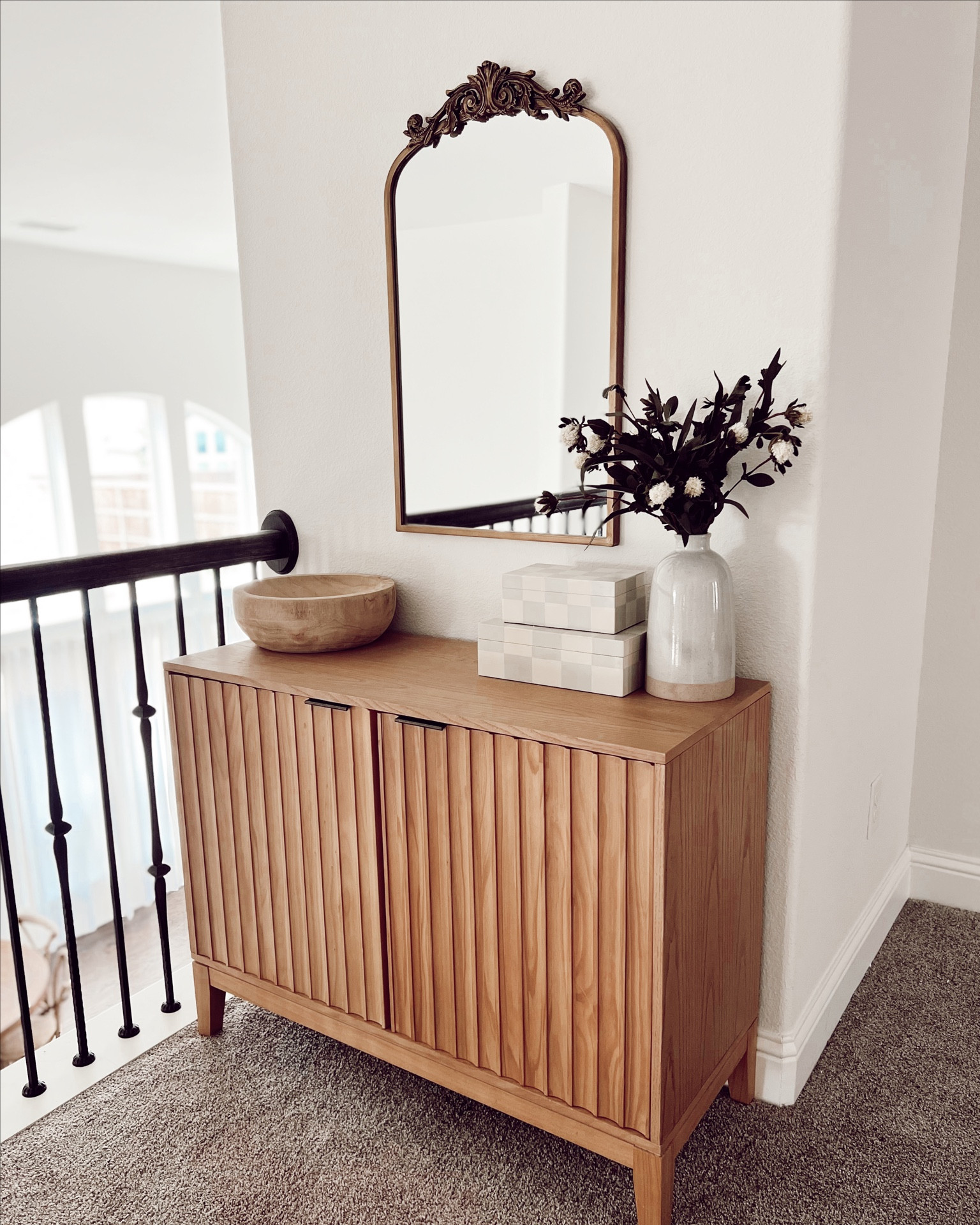 This scalloped cabinet I love at that top of our staircase is back in-stock now! It’s a fave and love it so much! #instockalert


#backinstock #restocked #restockalert #hallwaydecor #hallway #cozycorner #ornatemirror #mirror #brassmirror #newattarget #targethomedecor #targetfinds #targetideas #targethome #studiomcgee #neutralhomedecor #traditionaldecor #transitionaldecor #modernhome #moderntraditional #rustic #bohodecor #targetthreshold #newcollections #newrelease #justin Modern home decor, decorating on a budget, budget home decor, affordable home decor, affordable finds, modern farmhouse decor, organic modern decor, warm modern, transitional decor, traditional home decor, interior inspo, home decor, decorating, home decorations, for the home, look for less, saves, splurge vs save, good deals, deal finder, let’s go shopping, haul, shopping haul, just in, new collection, home finds, home round-up, round-ups, design board, moodboards, home moodboard, deal of the day, daily deals, boho decor, boho modern, neutral decor, neutral home decor, neutral home finds, Target shopping, Target run, Targetdoesitagain, Target for the win, Target blogger, modern traditional, modern organic, neutral haven, cozy, home inspiration

#LTKhome #LTKsalealert #LTKunder100