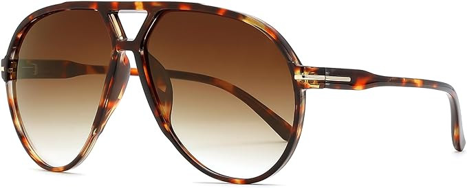 FEISEDY Retro Oversized Sunglasses for Women Men Classic 70s Trendy Sun Glasses Vintage Shades B0... | Amazon (US)