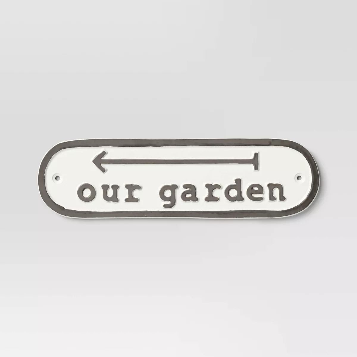 Aluminum Outdoor Patio Garden Sign "Our Garden" - Threshold™ | Target