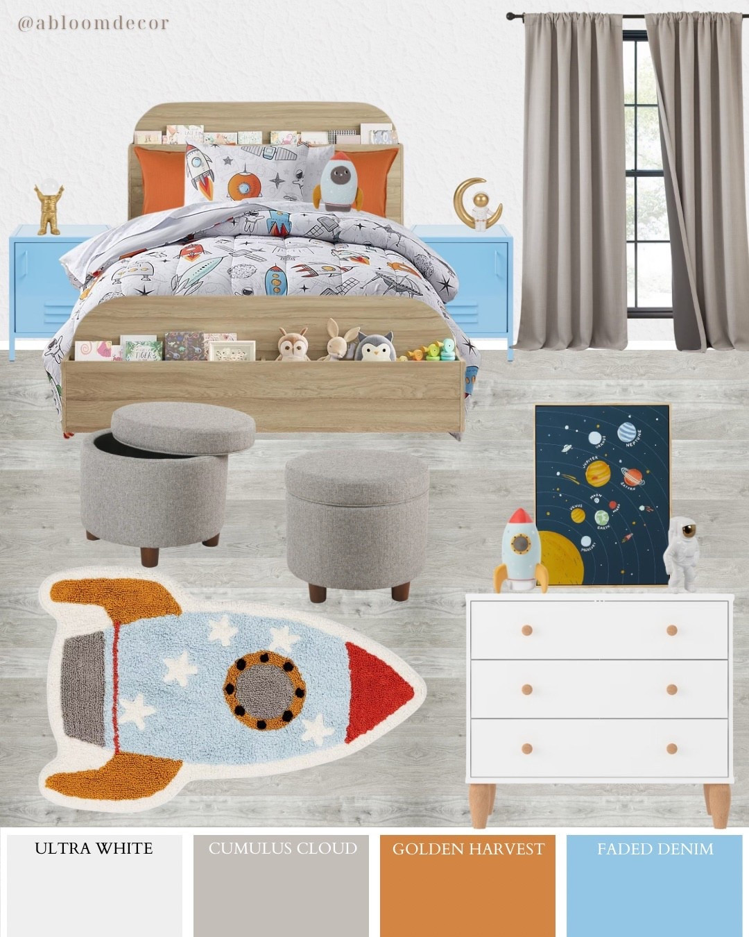 Bright and Fun Rocket Ship Boys Bedroom Makeover Idea

#LTKHome #LTKKids #LTKmomlife