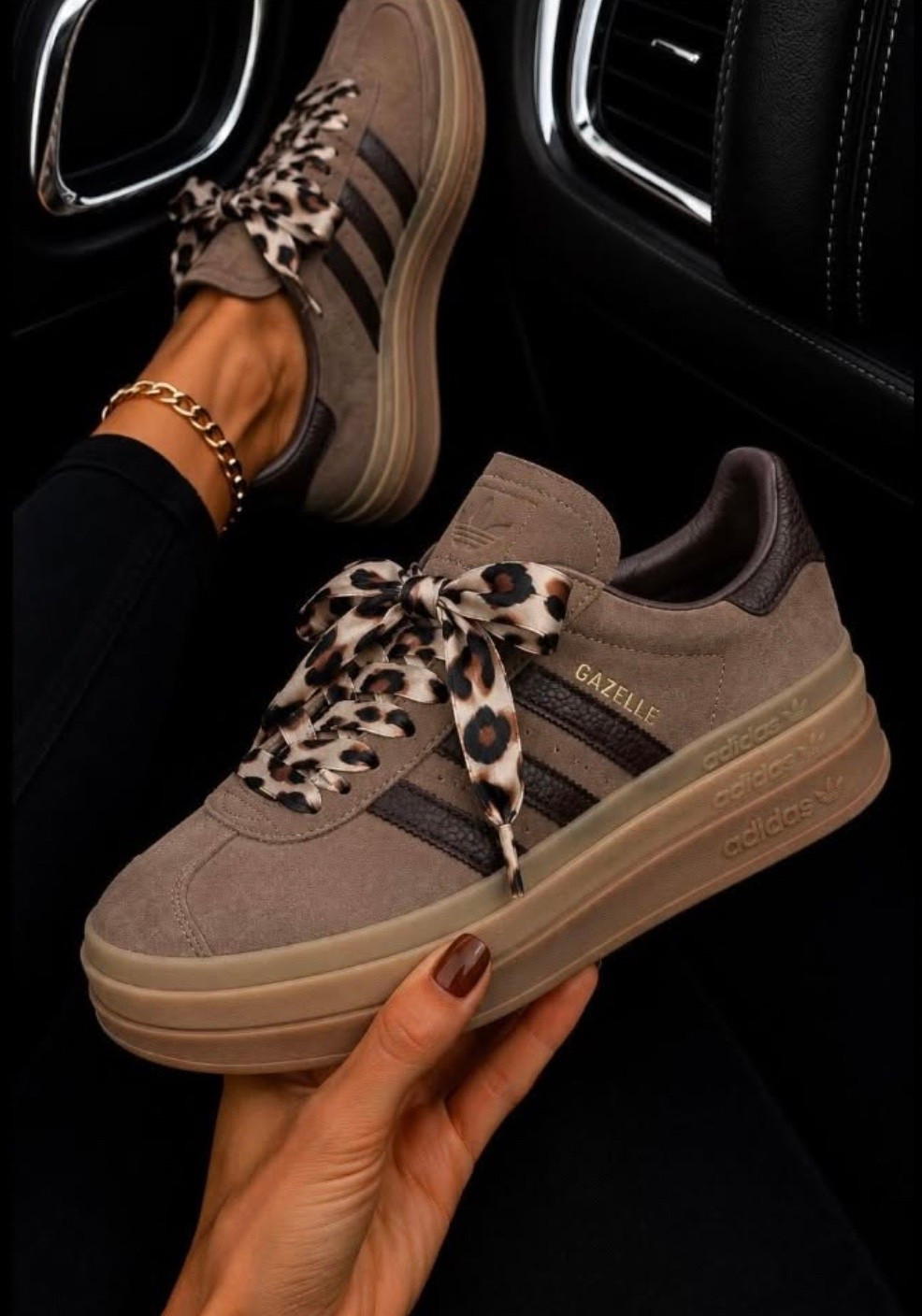 The Adidas Gazelle Shoes in this earth strata coffee color are 50% OFF

#LTKootd #LTKdayinmylife