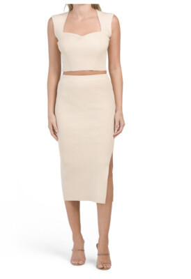 House Of Harlow 1960 Two Piece Set Beige Size S NWT | eBay US