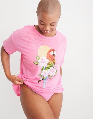 Aerie Breezy Graphic Boyfriend T-Shirt | American Eagle Outfitters (US & CA)