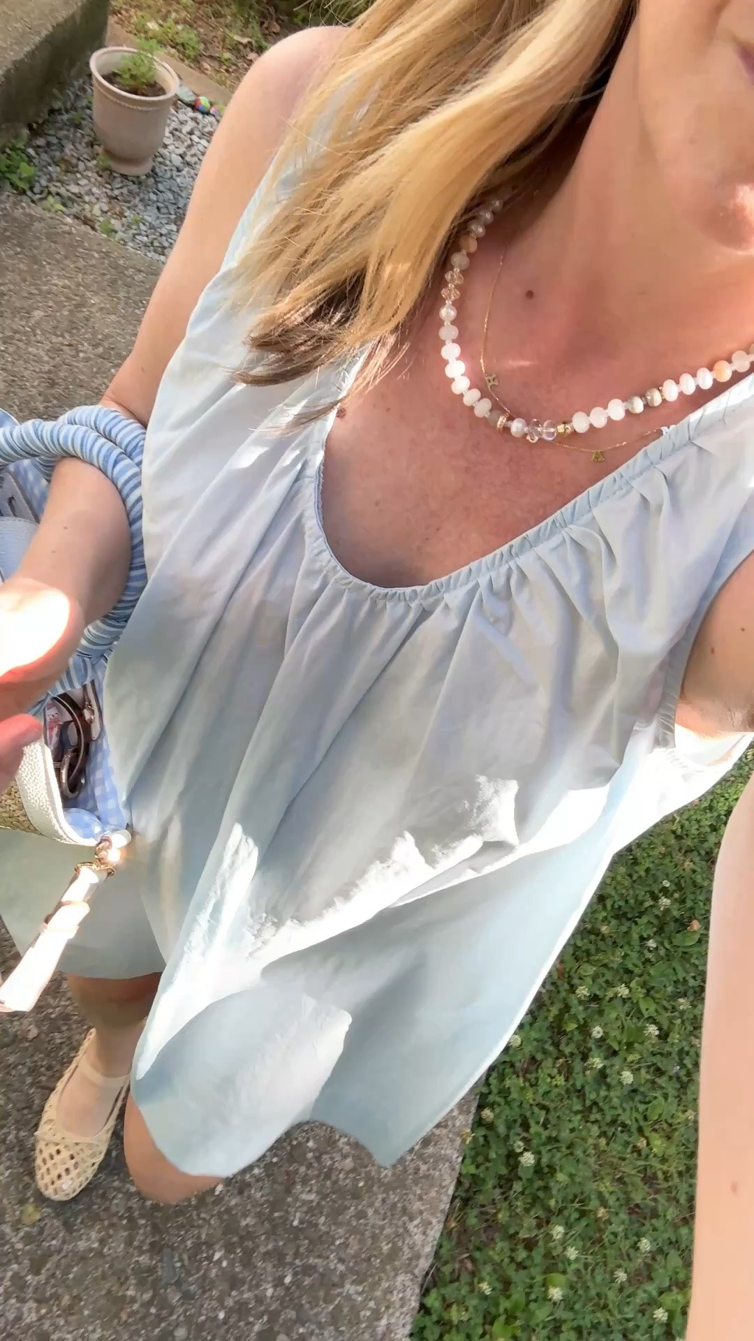 The lightest summer dress to throw on and go!