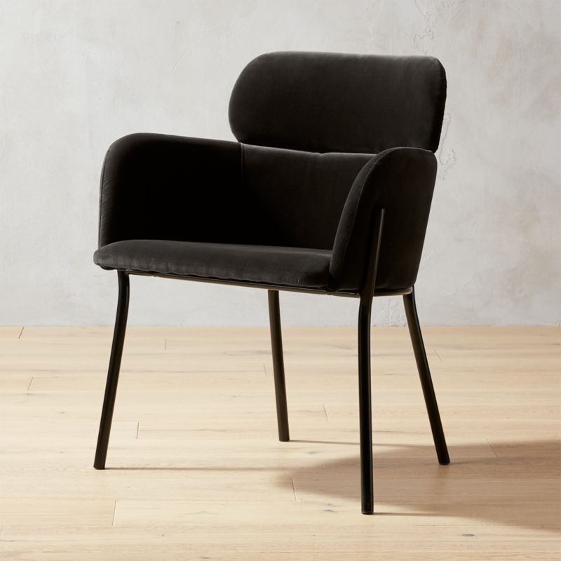 Azalea Grey Mink Chair + Reviews | CB2 | CB2