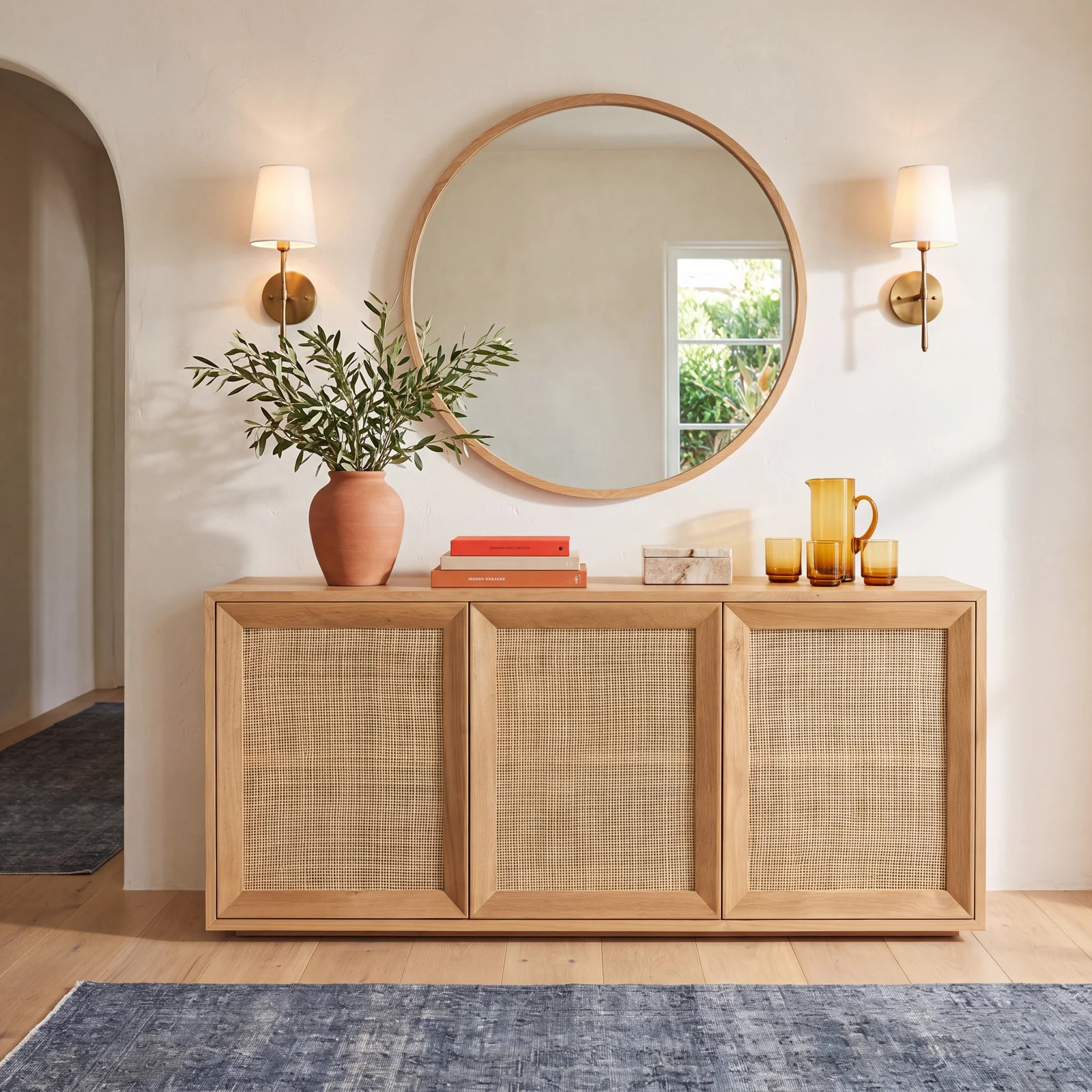 Joss & Main 76'' Cane Sideboard | Joss & Main | Joss & Main
