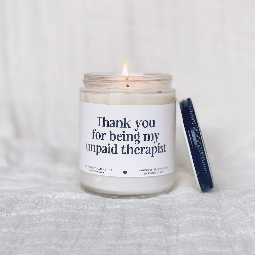 Thank You for Being My Unpaid Therapist Funny Gift Best - Etsy | Etsy (US)