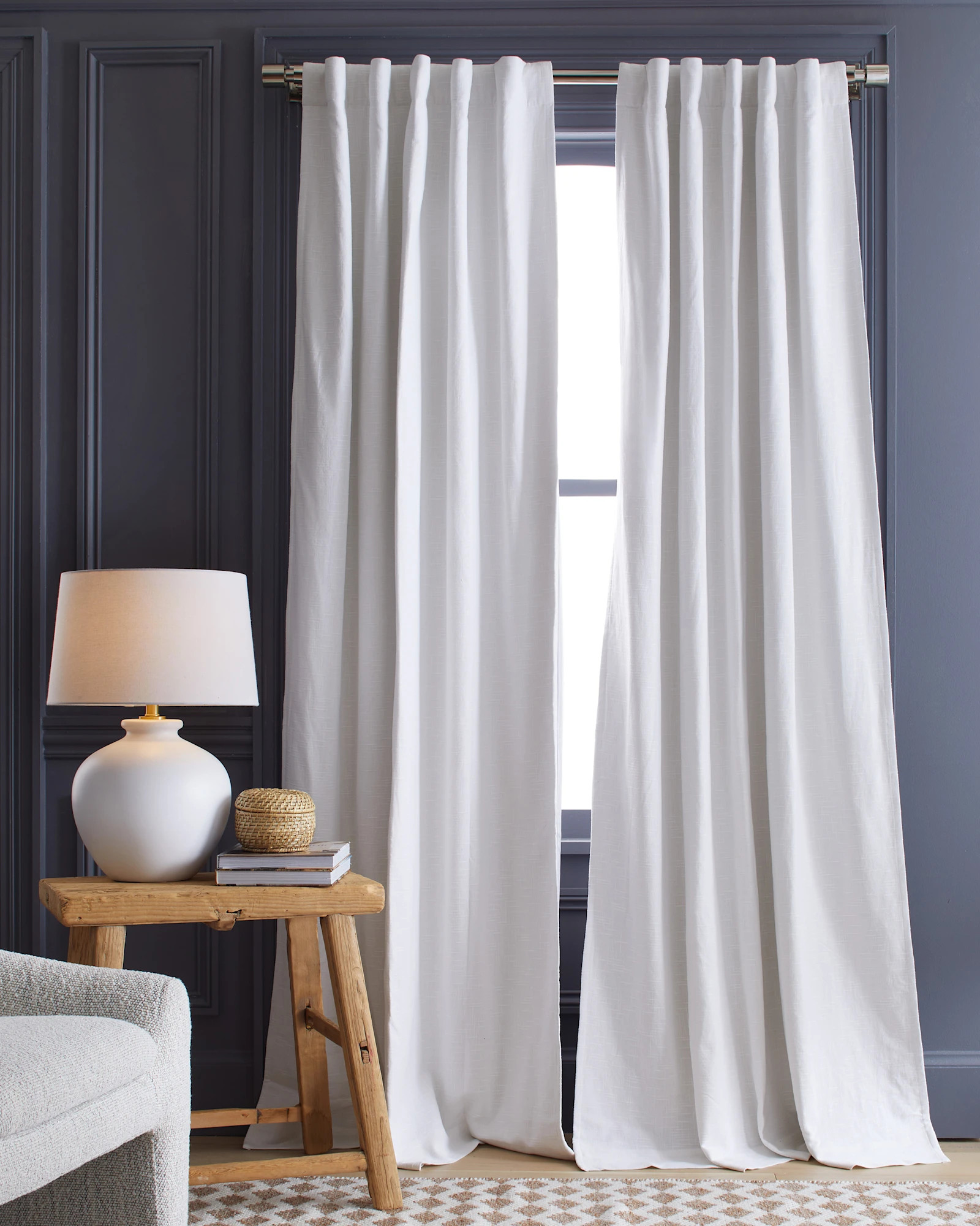 Cotton Slub Blackout Curtain | Quince