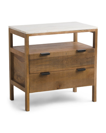 Large Bedside Marble Top | TJ Maxx