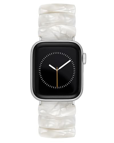 Anne Klein Women's Resin Expansion Band for Apple Watch Secure, Adjustable, Apple Watch Band Replacement, Fits Most Wrists | Amazon (US)