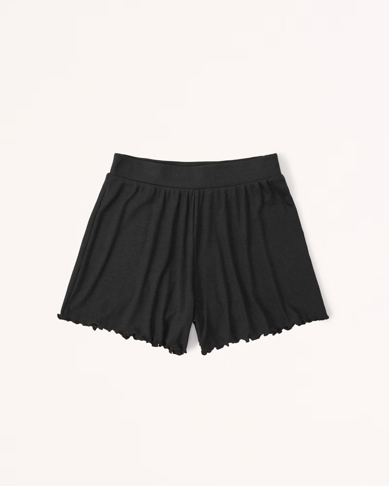 Featherweight Rib Sleep Short | Abercrombie & Fitch (US)