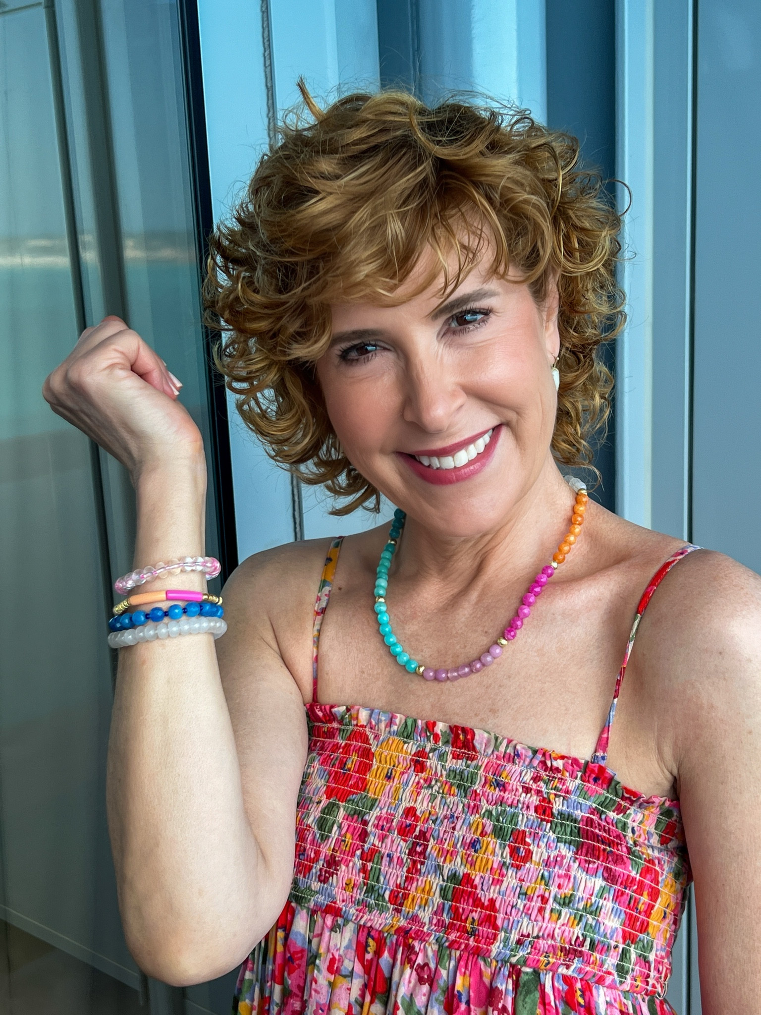 This Allie + Bess stack and colorful necklace were so perfect for our cruise! I got lots of compliments! 

Use code SITEWIDE30 for 30% off!

#LTKFindsUnder100 #LTKStyleTip #LTKSaleAlert