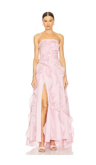 Allairie Gown in Chalk Pink | Revolve Clothing (Global)