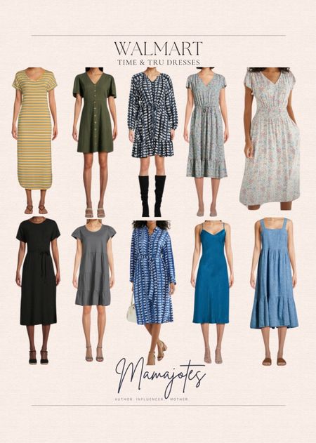 Time & Tru dresses, all from Walmart & under $30.





Time and tru dresses, spring dresses, summer dresses, Easter dresses, vacation dresses, short sleeve dresses, sleeveless dresses, yellow dress, grey dress, white dress, blue dress, jean dress, green dress, long sleeve dress, floral dress, casual dress, date night dresss

#LTKfindsunder50 #LTKstyletip