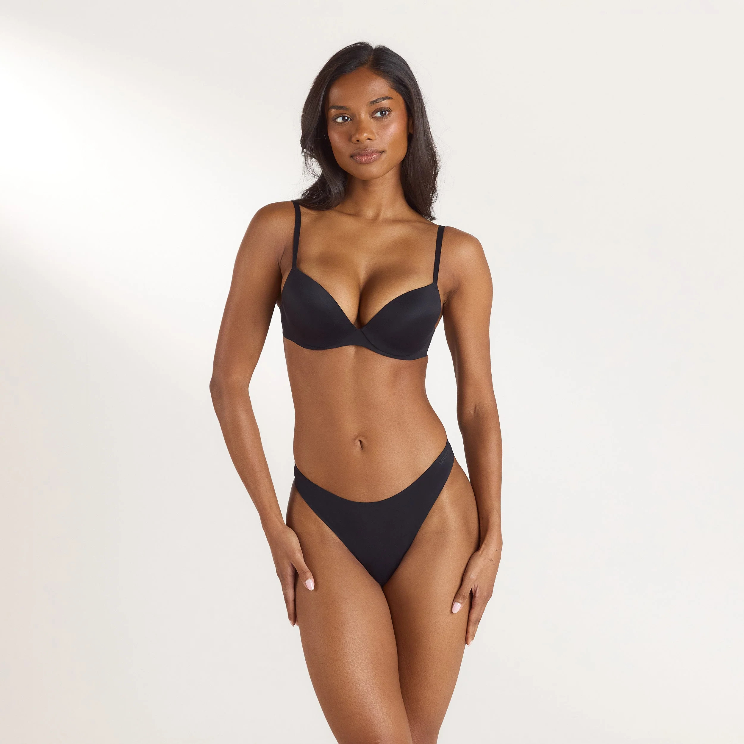 PillowSoft\u2122 High Push-Up Bra - Black | Lounge (US)