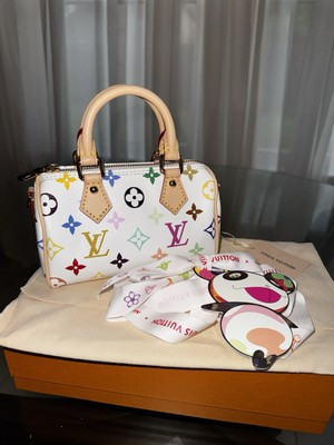 New Louis Vuitton x Murakami White Multicolore Nano Speedy SOLDOUT SHIPS TODAY | eBay US
